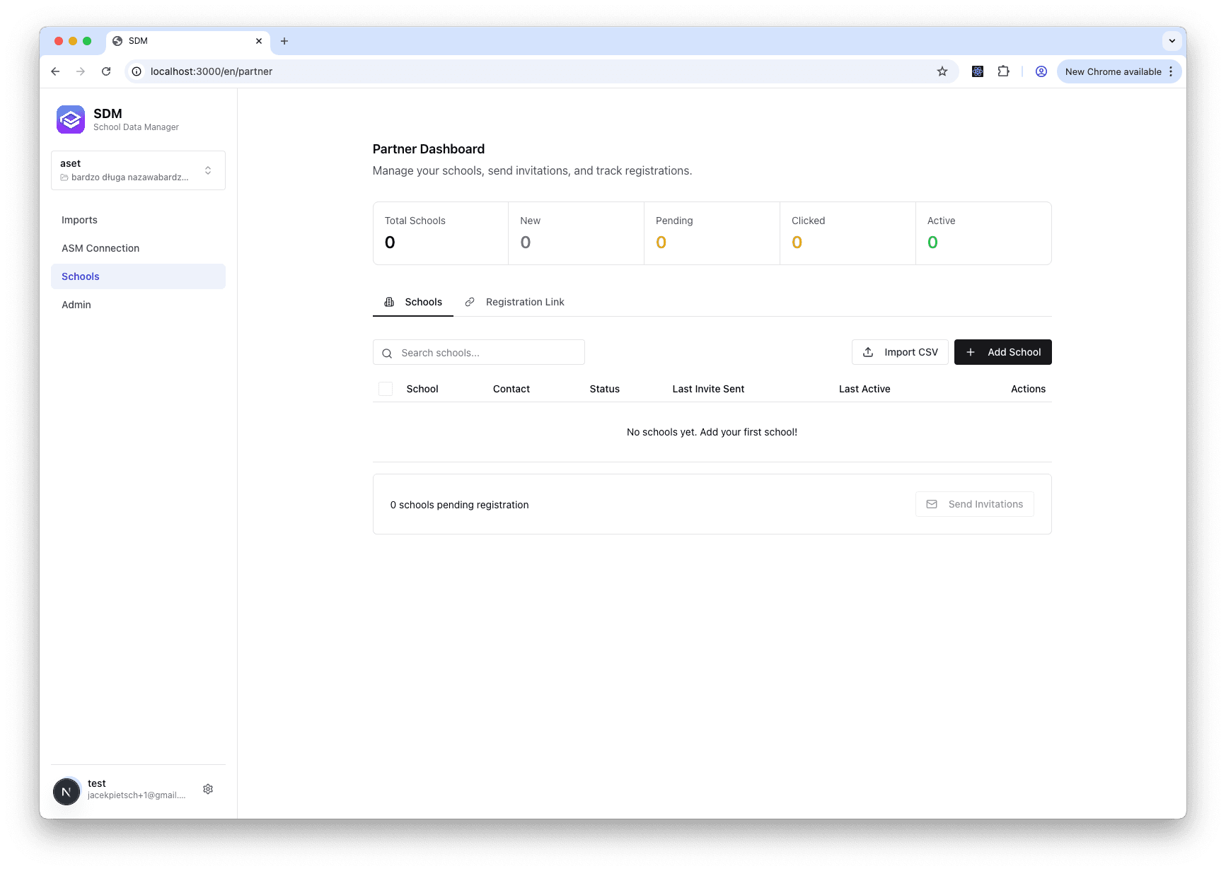 Partner Dashboard